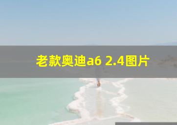 老款奥迪a6 2.4图片